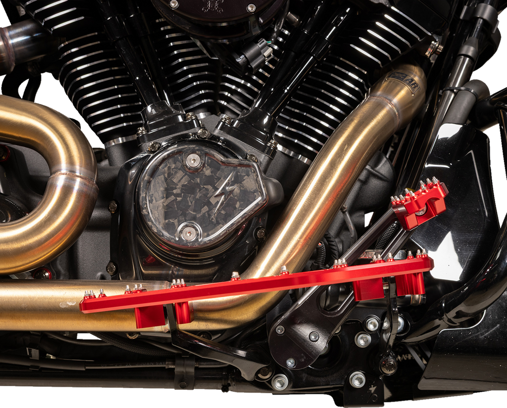 THRASHIN SUPPLY CO. Aggressor Floorboards - Red TSC-2219-2