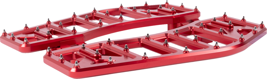 THRASHIN SUPPLY CO. Aggressor Floorboards - Red TSC-2219-2