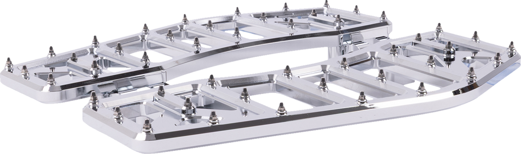 THRASHIN SUPPLY CO. Aggressor Floorboards - Chrome TSC-2219-3