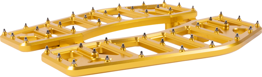 THRASHIN SUPPLY CO. Aggressor Floorboards - Gold TSC-2219-5