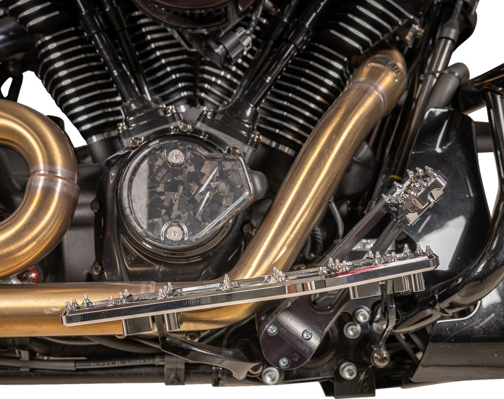 THRASHIN SUPPLY CO. Aggressor Floorboards - Chrome TSC-2219-3