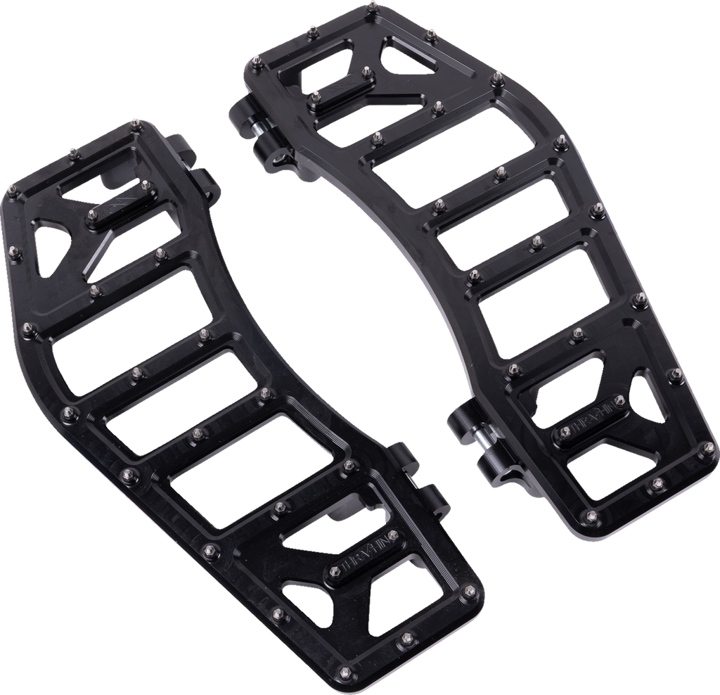 THRASHIN SUPPLY CO. Aggressor Floorboards - Black TSC-2219-1
