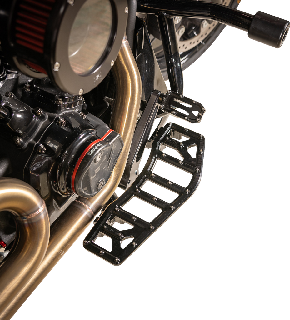 THRASHIN SUPPLY CO. Aggressor Floorboards - Black TSC-2219-1