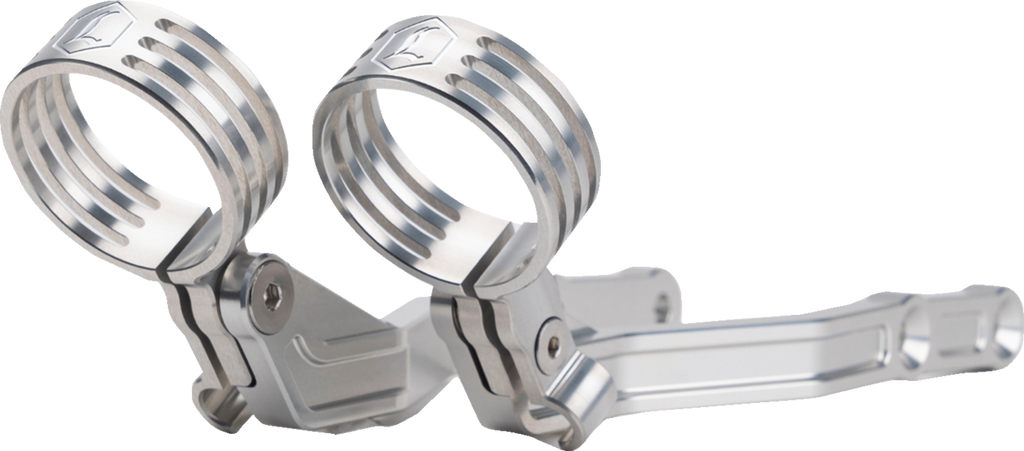 LEGEND SUSPENSION REVO ARC External Reservoir Mounts - Clear 1313-0275