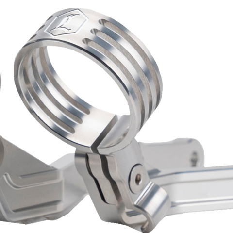 LEGEND SUSPENSION REVO ARC External Reservoir Mounts - Clear 1313-0275