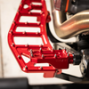 THRASHIN SUPPLY CO. Aggressor Brake Pedal - Red for Touring Models (Part TSC-2221-2)