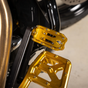THRASHIN SUPPLY CO. Aggressor Brake Pedal - Gold - Touring TSC-2221-5
