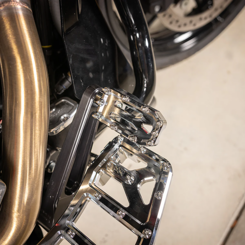 THRASHIN SUPPLY CO. Aggressor Brake Pedal - Chrome - Touring TSC-2221-3