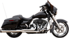S&S Cycle 2-Into-1 Exhaust System for Harley-Davidson FL Models 1995-2016 - Chrome 550-0776