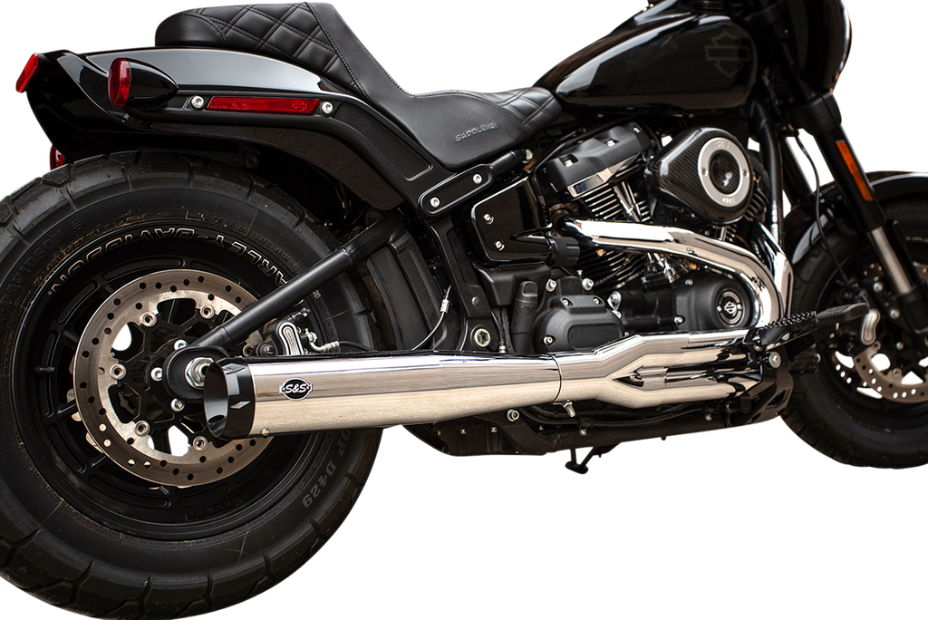 S&S CYCLE Super Street 2:1 Exhaust System – Chrome, Part Number 550-0790