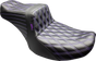 LE PERA Tailwhip Seat for FLT/FLH 2024-2025 - Black with Double Diamond Purple Stitch - Part LV-587DD-P01