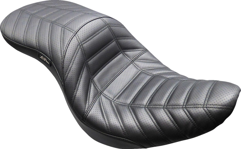 LE PERA Maverick Seat - Track Pleated for FL/FX '18-'25 (Part Number: LYR-910 INDY)