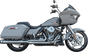 S&S Cycle 2-Into-1 GNX Exhaust System for Touring Bikes, Chrome - Part 550-1168