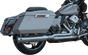 S&S Cycle 2-Into-1 GNX Exhaust System for Touring Bikes, Chrome - Part 550-1168