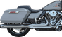 S&S Cycle 2-Into-1 GNX Exhaust System for Touring Bikes, Chrome - Part 550-1168