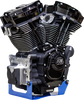S&S CYCLE MK136 Engine with 475G Camshaft for M8 Softail - Oil Cooled, Black Edition