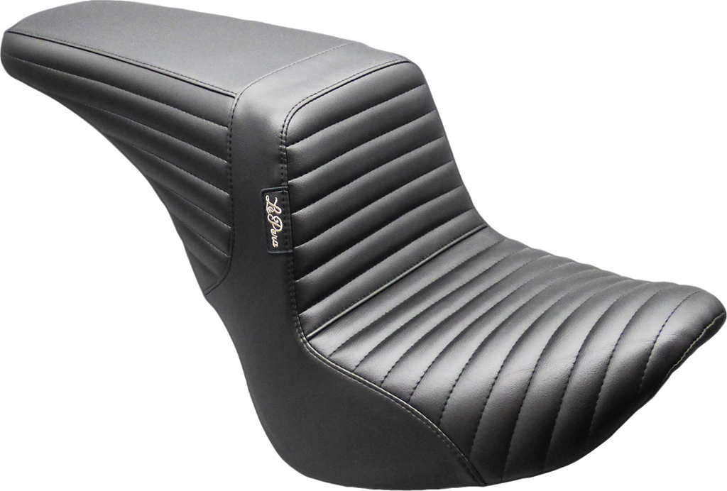 LE PERA Kickflip Up Front Seat - Pleated Black - FL/FX '18-'25 LYU-590PT