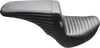 LE PERA Kickflip Up Front Seat - Pleated Black - FL/FX '18-'25 LYU-590PT