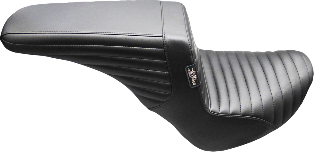 LE PERA Kickflip Up Front Seat - Pleated Black - FL/FX '18-'25 LYU-590PT