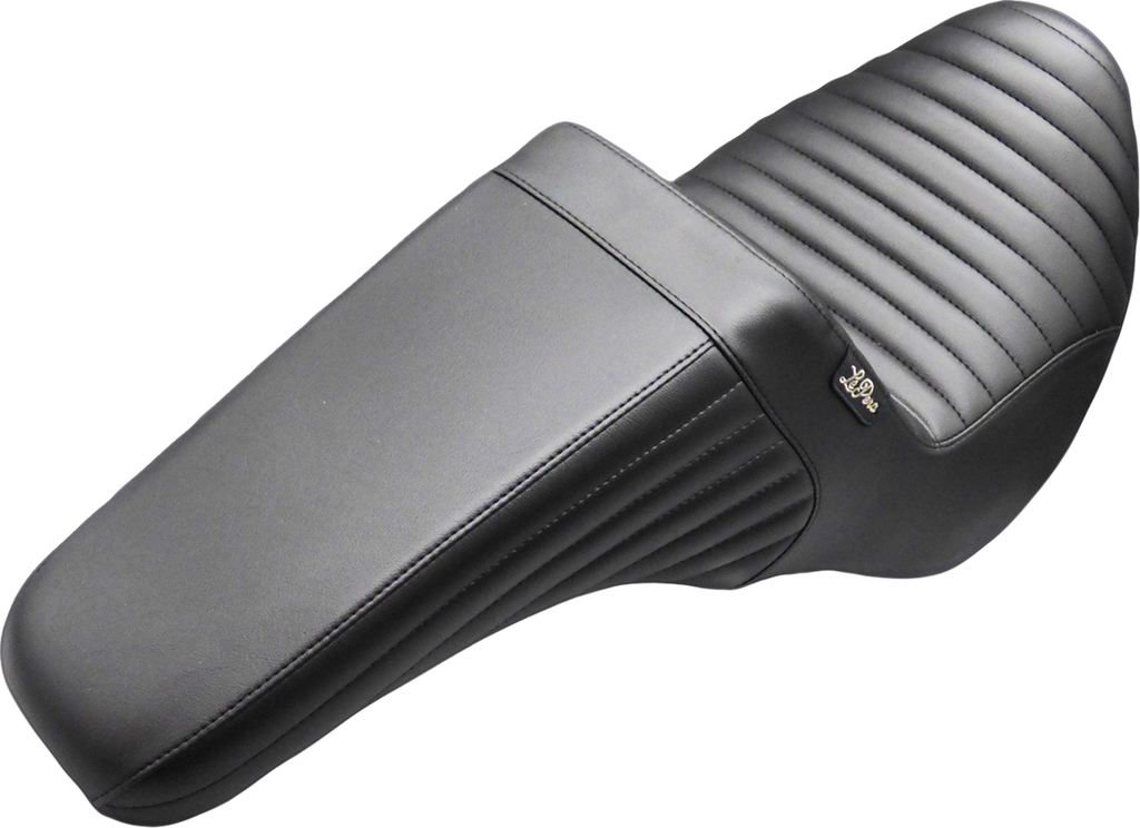 LE PERA Kickflip Up Front Seat - Pleated Black - FL/FX '18-'25 LYU-590PT