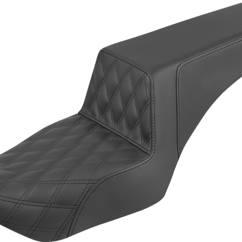 SADDLEMEN Step-Up Front Lattice Stitch Seat for Nightster 2022-2025 (Part No. 822-11-172)