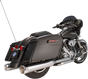 S&S CYCLE 4-1/2" MK45 Performance Mufflers - Chrome with Chrome Thruster (Part 550-0620)