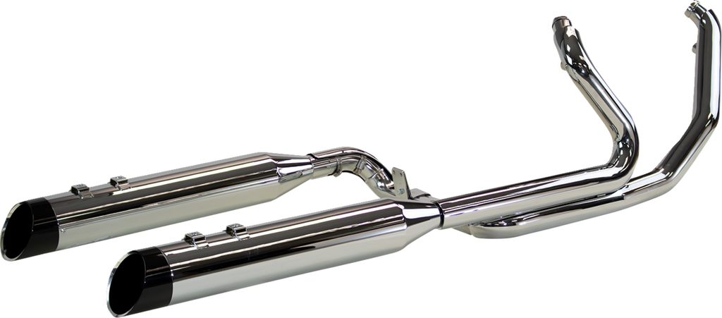 KHROME WERKS 200400A-SR Dominator-SR 2-into-1-into-2 Exhaust System for M8 Touring