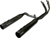 Khrome Werks 201830-SR Dominator-SR 2-Into-1-Into-2 Exhaust System for Twin Cam Touring