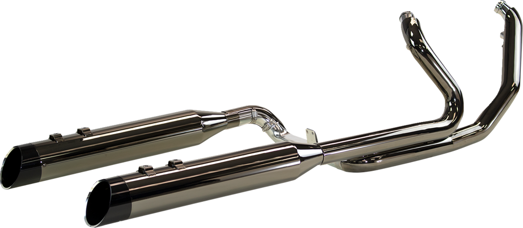 Khrome Werks 201830-SR Dominator-SR 2-Into-1-Into-2 Exhaust System for Twin Cam Touring