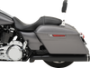 Khrome Werks 200810A-SR Dominator-SR 2-Into-1-Into-2 Exhaust System for M8 Touring - Black Finish