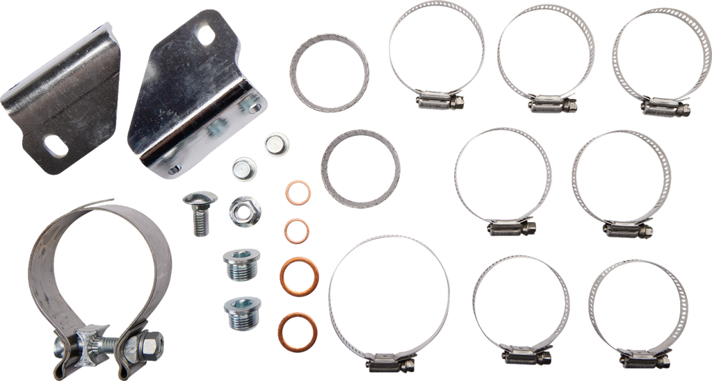 KHROME WERKS 200775-SR 2-Into-1 Outlaw-SR Exhaust System for M8 Touring - Black Finish