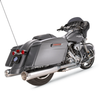 S&S Cycle 4-1/2-Inch MK45 Performance Mufflers with Chrome Thruster Endcaps, 550-0665