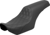SADDLEMEN Profiler Seat for Nightster '22-'25 - Black Lattice Stitch with Supple SaddleHyde™ and GelCore™ Comfort