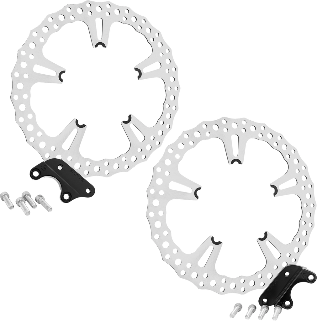 ARLEN NESS Jagged Front Rotor Kit - 15 Inch | Part No. 300-096