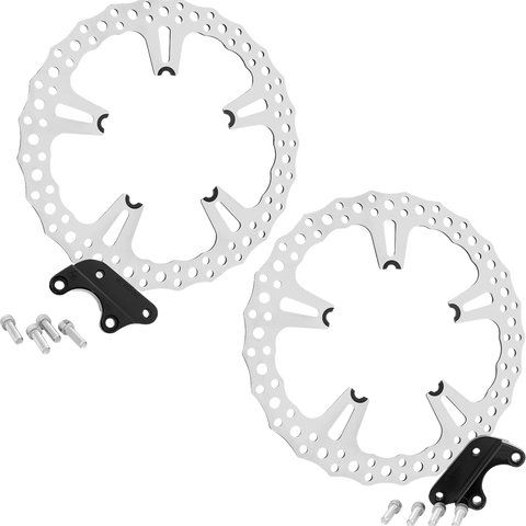 ARLEN NESS Jagged Front Rotor Kit - 15 Inch | Part No. 300-096