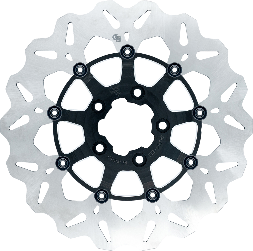 GBRAKES Brake Rotor - Rear - CC GBDU015