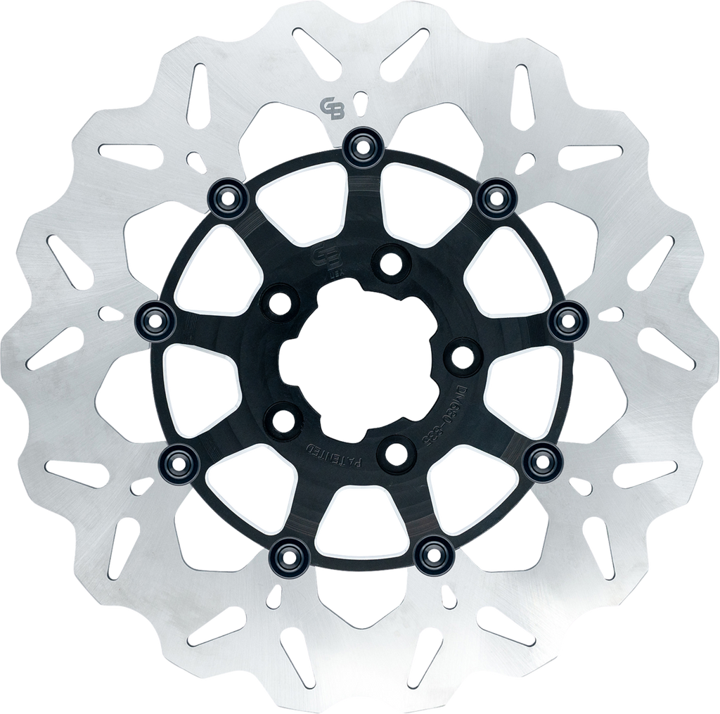 GBRAKES Wave? Brake Rotor - Front - CC GBDU012