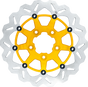 GBRAKES Wave? Brake Rotor - Front - 13" - Gold GBDU031