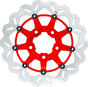 GBRAKES Wave? Brake Rotor - Front - 13" - Red GBDU032