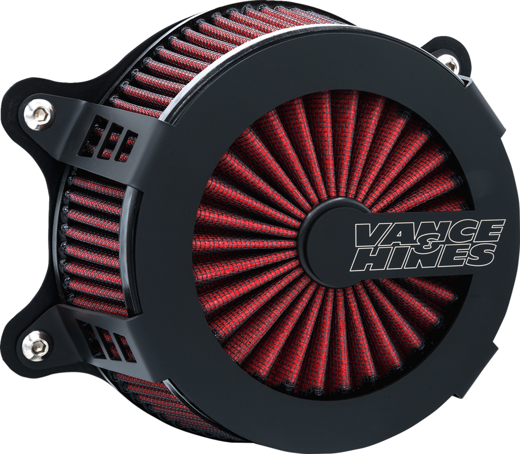 Vance & Hines VO2 Cage Fighter Air Intake Kit - Black (Part 41128)