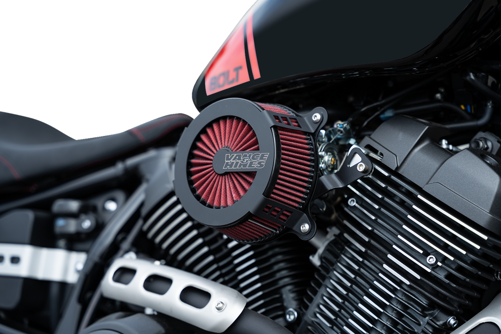 Vance & Hines VO2 Cage Fighter Air Intake Kit - Black (Part 41128)