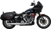 Vance & Hines Supersport Slip-On Muffler for Harley M-Eight Softail - Chrome 16746