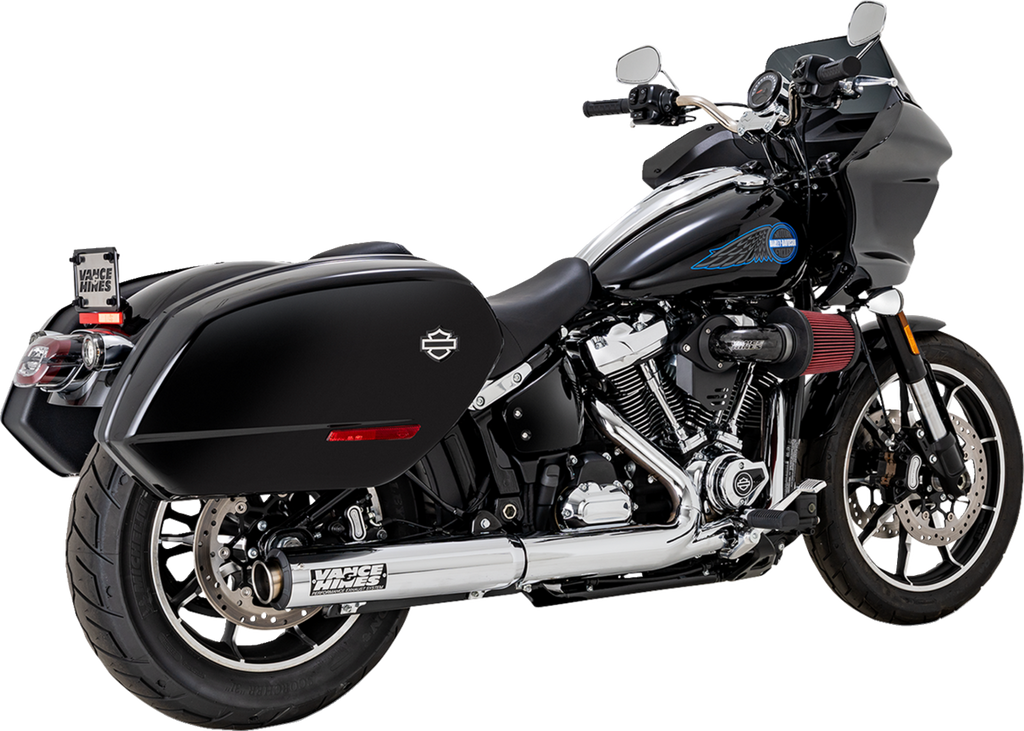 Vance & Hines Supersport Slip-On Muffler for Harley M-Eight Softail - Chrome 16746