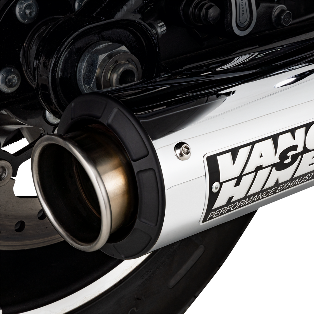 Vance & Hines Supersport Slip-On Muffler for Harley M-Eight Softail - Chrome 16746