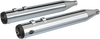 S&S CYCLE Grand National Slip-On Mufflers for FLT 1995-2016 – Chrome, Part 550-0689