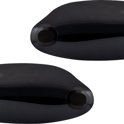 Klock Werks Flare Handguards for 2023-2025 Harley-Davidson, Black - KWS-01-0120-23