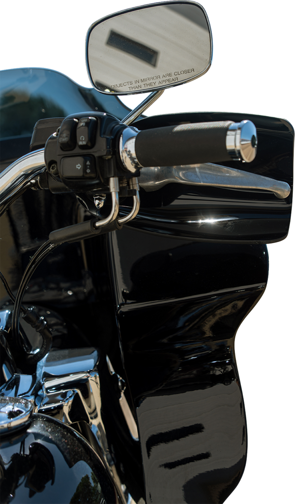 Klock Werks Flare Handguards for 2023-2025 Harley-Davidson, Black - KWS-01-0120-23