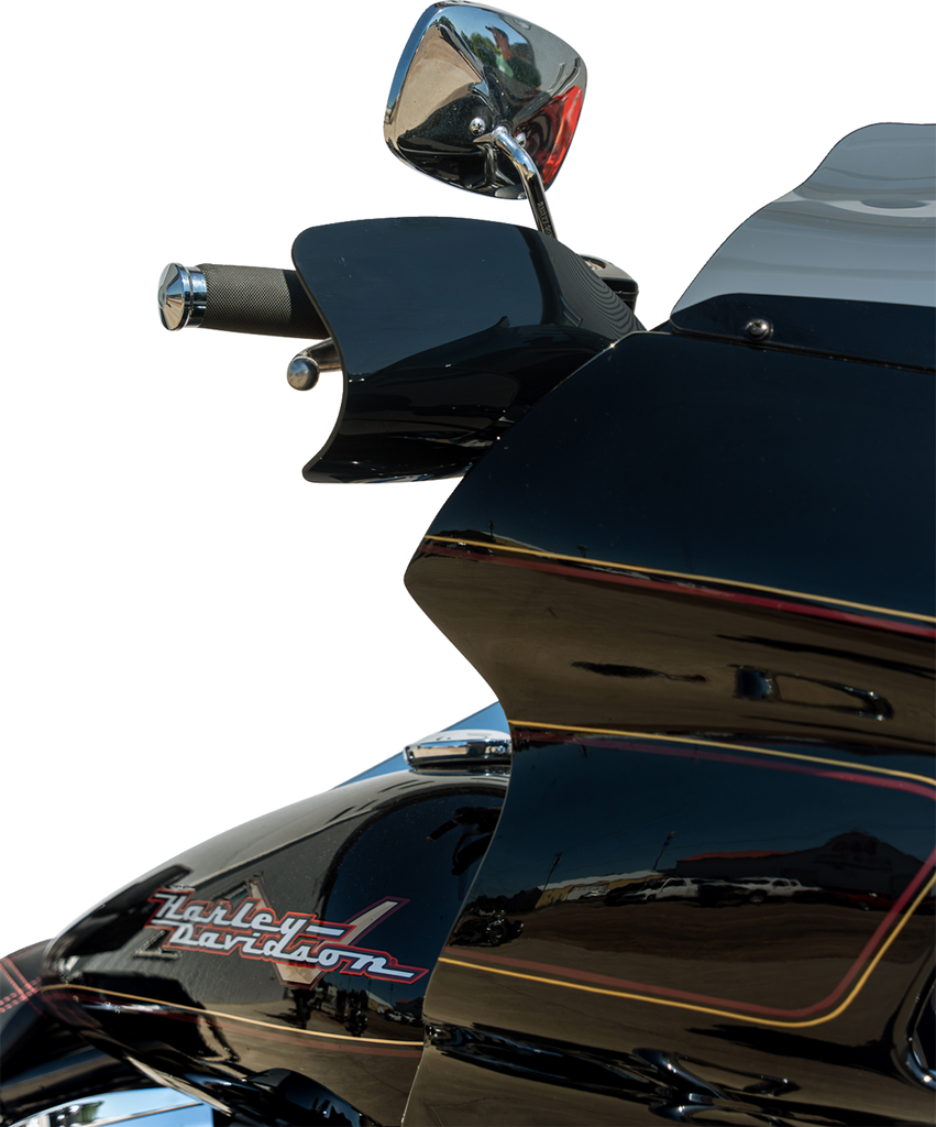 Klock Werks Flare Handguards for 2023-2025 Harley-Davidson, Black - KWS-01-0120-23