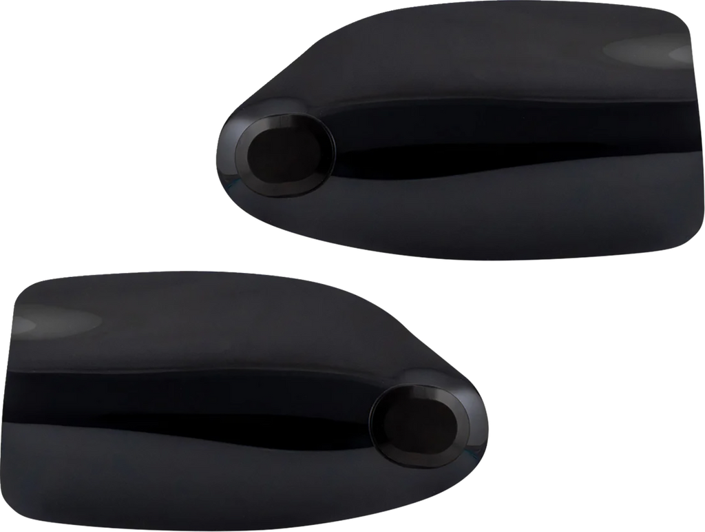 KLOCK WERKS Flare Handguards for Harley-Davidson Hydraulic Clutch, Black KWS-01-0120-HC