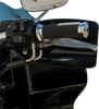 KLOCK WERKS Flare Handguards for Harley-Davidson Hydraulic Clutch, Black KWS-01-0120-HC